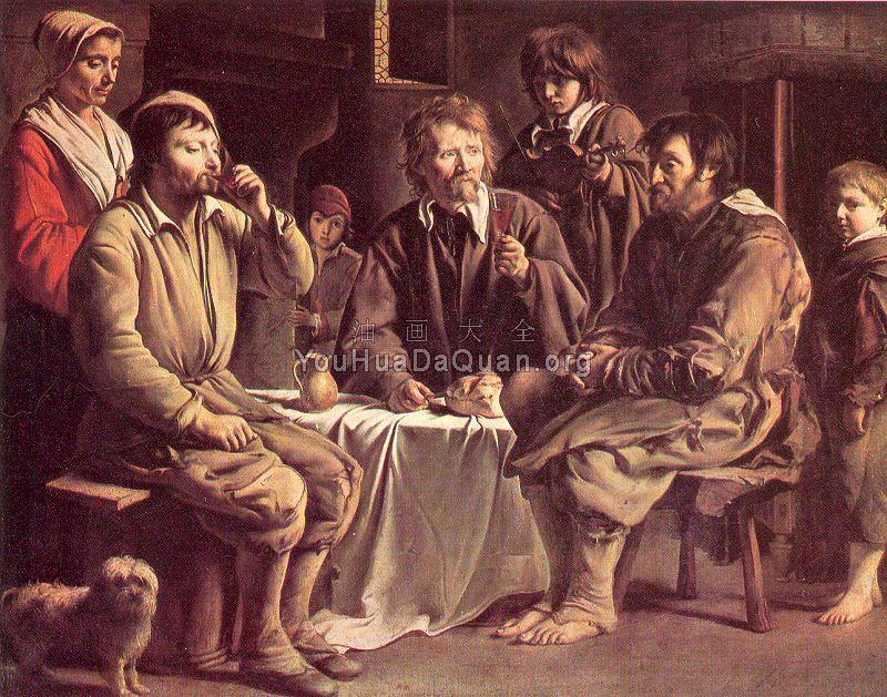 Peasant Meal - 勒南兄弟